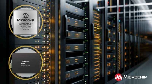Microchip and Micron PCIe 6.0 storage architecture for AI