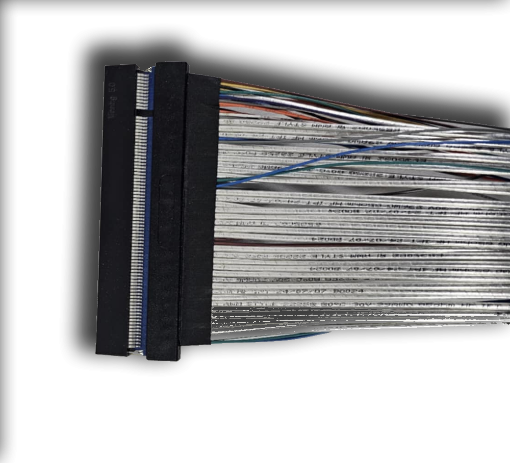Gen6 PCIe CEM x16 Goldfinger 164P Male to x16 CEM/AIC Slot Receptacle 164P Cable