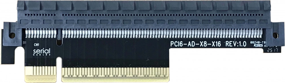 Gen6 PCIe x8-x16 Reducer Adapter