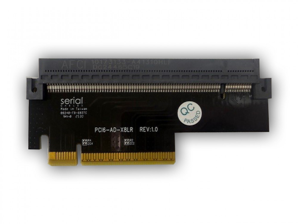 Gen6 x8 PCIe Lane Reversal Adapter