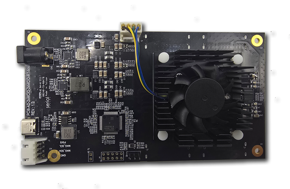 Gen6 PCIe/CXL 2x8 to 2x8 Retimer