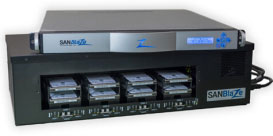 Sanblaze turnkey NVMe 2.5″ SSD validation test system - DT version