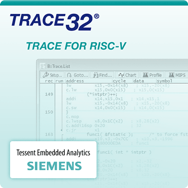 Tessent Embedded Analytics Trace Solution for RISC-V